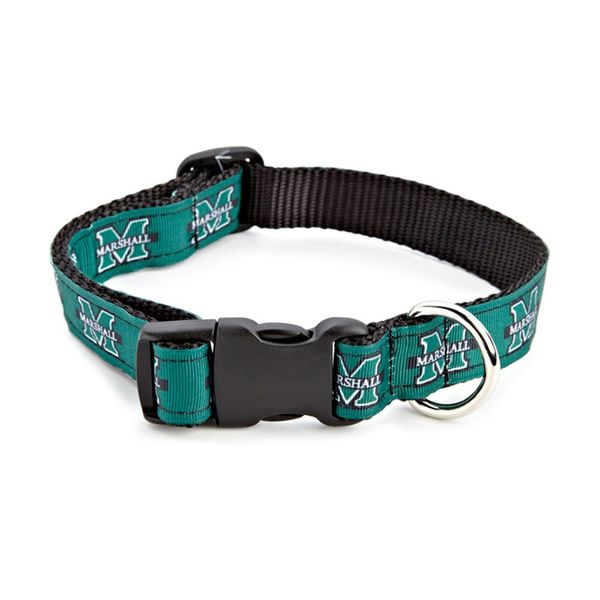 NCAA Marshall Thundering Herd Dog Collar (Team Color, Large)