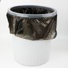 Nicesh 10 Gallon Kitchen Trash Can Liners, 130 Counts, Black