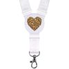 'Coffee Bean Heart' Neck Strap/Lanyard (LY00036985)