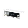 ZBOX 3 Inch Cabinet Tab Pull - 3" Chrome Plated Handle Finger Edge Pull for Kitchen Cabinets - 1 Pack (8)