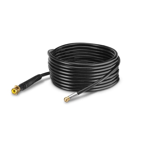 KARCHER 26438800 Brass Pipe Cleaning Hose, 2.9 ft (7.5 m), Black