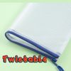 20-Pack A5 Plastic Document Wallets with Zip Pouches