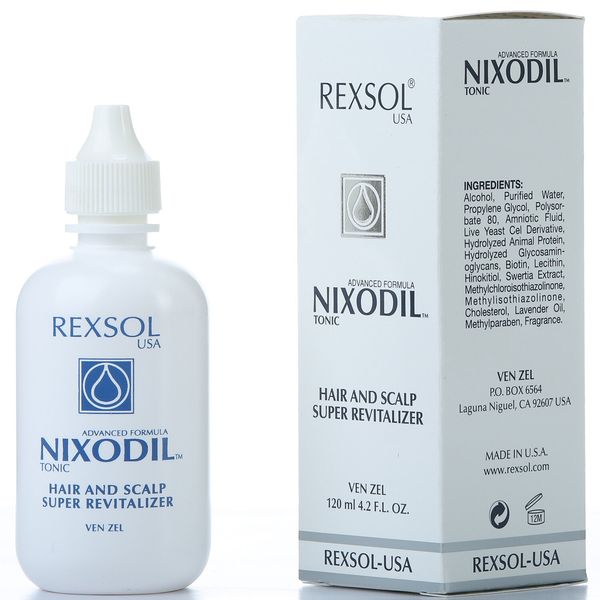 REXSOL Nixodil Hair and Scalp Super Revitalizer (120 ml / 4.2 fl oz)