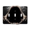 Off The Wall Plates - Shark Jaws - Triple Gang Light Switch