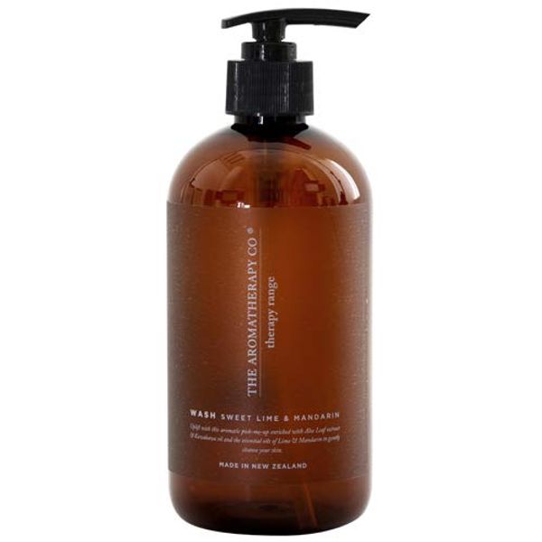 Aromatherapy Company Therapy Range Therapy Range Hand & Body Wash Hand & Body Wash Sweet Lime & Mandarin Sweet Lime & Mandarin Uplift (Uplift/Rise) ○ Size: Φ73 × 7.1 inches (73 × 180 mm) ● Contents: 16.9 fl oz (500 ml)