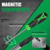 107-Piece Magnetic Screwdrivers Set with Case, Screw Driver Set, Includs Slotted