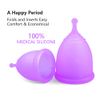 K-Flow Menstrual Cup (White&Purple,Large)