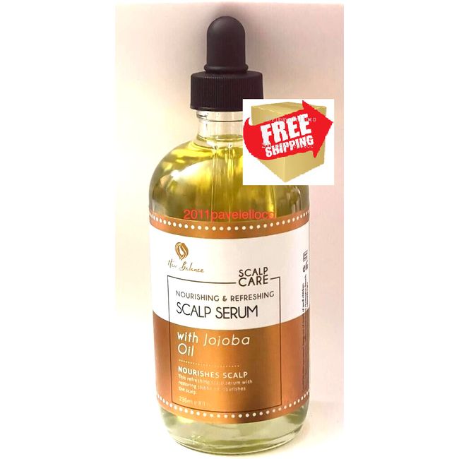 SCALP SERUM with Jojoba Oil ~ NOURISHING & REFRESHING ~ SCALP CARE