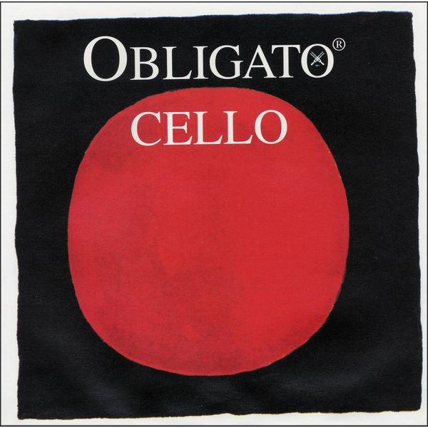 Cello Obligato Medium D Chrome Steel