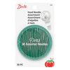 Dritz 160 Hand Needle Compact & Needle Threader, Assorted Sizes & Styles (30-Count)