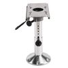 Wise 8WP21-374 Boat Seat Pedestal, Adjustable Height from 12" to 18", with Seat Slide Seat Mount, Adjustable Travel 5" - Fore & AFT