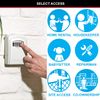 Master Lock Aluminium combination lock box for keys - discreet cream colour