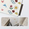 TUNJILOOL A7 Lederjournal - 2er Pack, Dotted/Grid/Blanko, 100GSM, Wasserfest, Gummiband (Grün)