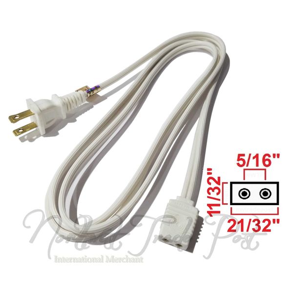 Rival Replacement Power Cord for Crock Pot Slow Cooker Server Model 3101 3101/2