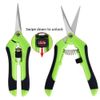 2-Pack Curved Blade Pruning ​Shear Plant Gardening Scissors Trimming Tool