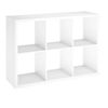 Decorative Organizer Storage Open Home Cube Versatile 6cube Display Stackable