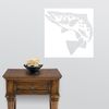 Express Yourself Brown Trout Wall Decal (Black - Reverse Facing - Medium) - Freshwater Fish Collection