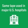 Nexcare Flexible Clear Tape 1 Inch 10 Yards