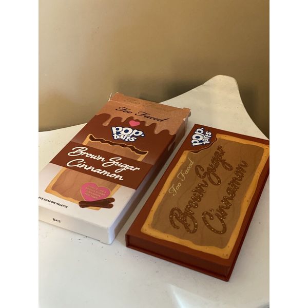 Too Faced LIMITED EDITION Pop-TARTS BROWN SUGAR CINNAMON BITE SIZE PALETTE NIB