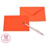 American Greetings Single Panel Blank Cards with Envelopes, Neon Rainbow Colors (100-Count)