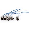 uxcell 5 Pcs 1156 Turn Tail Wired Light Socket for Car