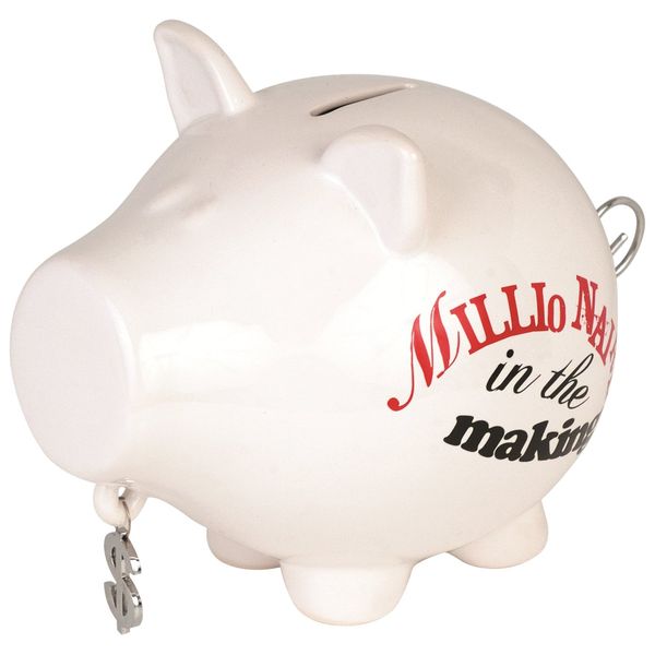 Salt&Pepper™ OINK! SMALL MILLIONAIRE MONEY BOX