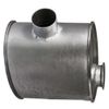 Muffler Fits John Deere Replaces AL82411