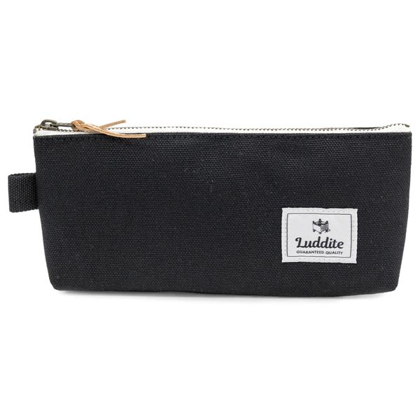 Luddite LDH-GPN-01 Gusset Pencil Case, Black