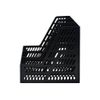 Advantus 34091 Literature File, Three Slots, Black