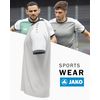 JAKO Unisex Kinder Trikot Dynamic, Kurzarm, hellgrau/weiß/grau, 140