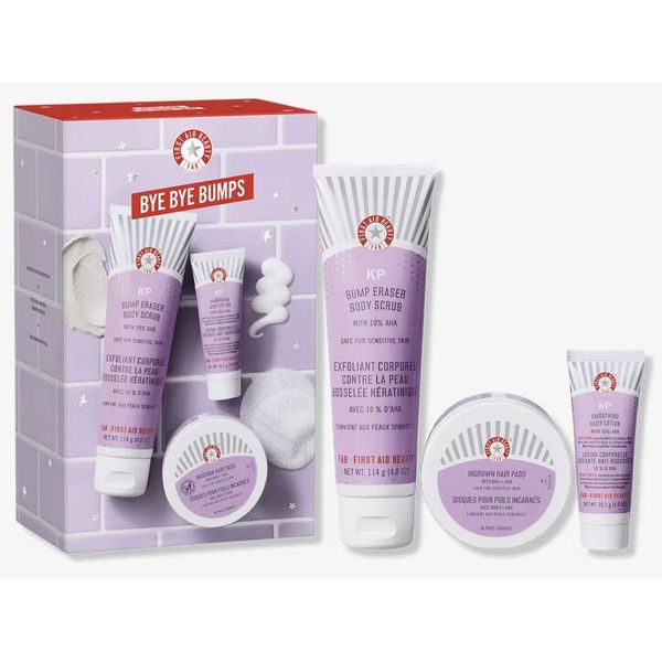 First Aid Beauty Bye Bye Bumps Body Gift Set,NEW WITH BOX
