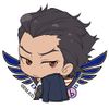 DIVE!! Okitsu Splash "Bocchi-kun" Acrylic Charm