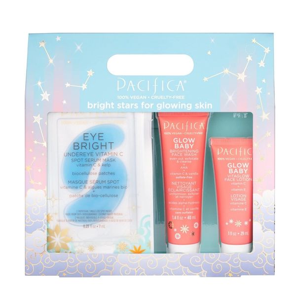 Pacifica Beauty Bright Stars for Glowing Skin Vitamin C Trial Skin Care Kit