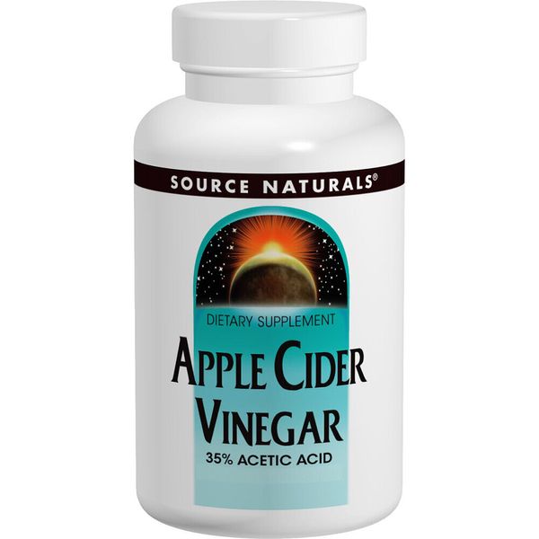 Source Naturals Apple Cider Vinegar 500mg 500 mg 90 Tabs