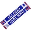 Iceland Island Soccer Knit Scarf