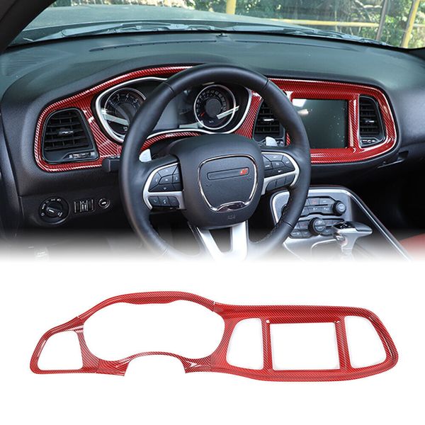 Center Console Frame Instrument Cover Panel Air Vent Trim for Challenger 15+