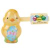 eBoutik - Easter Egg Serving Bowl with Mini Chocolate Eggs in Chick Tin Container, Party Dinnerware, Colourful Table Décor - Easter Egg Hamper or Hunt Prize