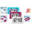 Mini Digital Clock 3 Pack Waterproof PVC Small Clocks for Car Dashboard Fridge