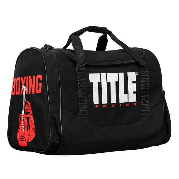TITLE Boxing Individual Sport Bag (Black)