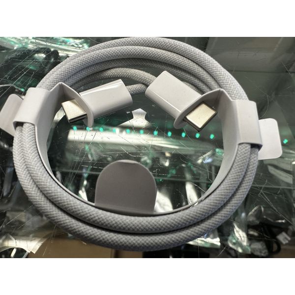 Genuine Original Apple iPhone Braided USB-C to USB-C Charging Cable
