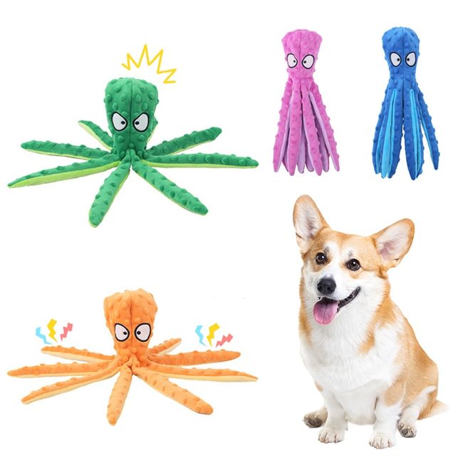 Newest Smart Pet Bite Toys Set Squeaky Interactive Dog Chew Toys