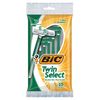 Bic Shaver Mens Twin Select Sensitive 10 Count (Pack of 6)