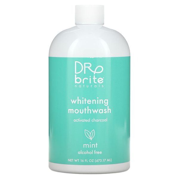 Whitening Mouthwash, Alcohol-Free, Mint, 16 fl oz (473.17 ml)