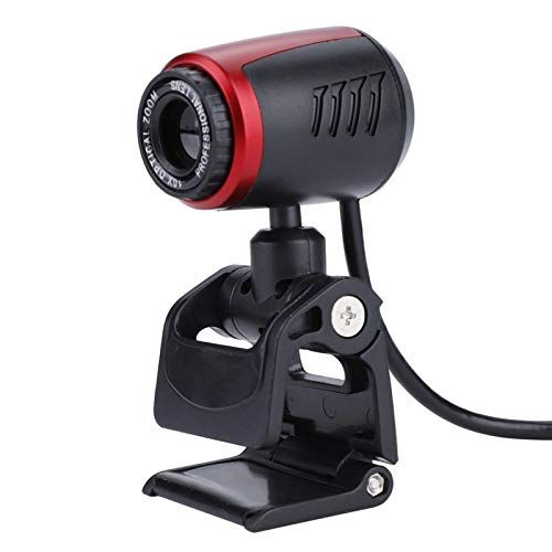 Garsent USB Webcam Camera, 16MP HD USB 2.0 Web Camera with Microphone Rotation 360° Computer PC Laptop Skype Video Call Compatible with 2000 / XP / 7 / 8 / 10 / Vista 32bit