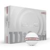 Wilson Duo Soft Golf Balls, White/Red, No Size