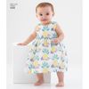 New Look Pattern 6568 Babies' Dress, Romper and Jacket, White