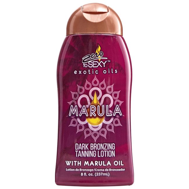 Zero to Sexy Marula Dark Bronzing Tanning Lotion