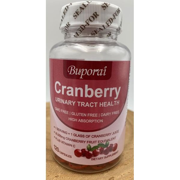 Cranberry 25000mg - Vitamin C - Extra Strength Natural Urinary Health Support