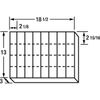 Flambeau 6745Az Adjustable Compartment Box With 8 To 32 Compartments, Plastic,