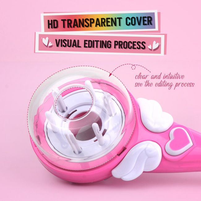 Girls Hair Twister Electric Automatic Editing Machine Toys Hair